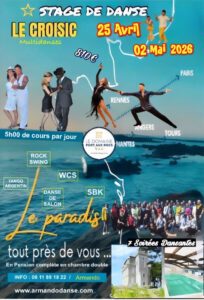 STAGE DE DANSE – LE CROISIC 2026